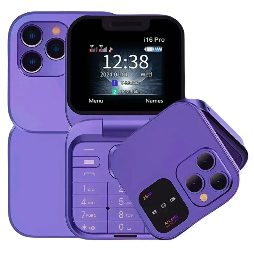 Teléfono Inteligente i16 PRO Flip™