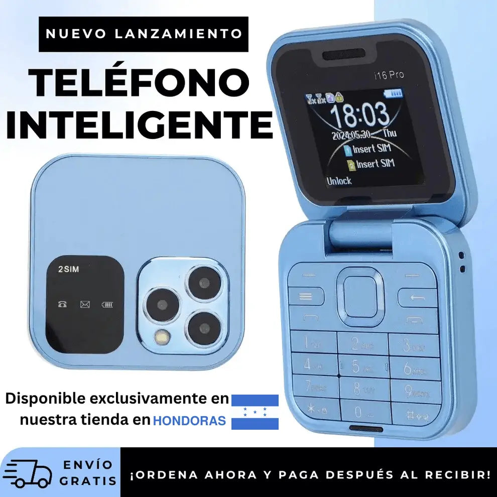 Teléfono Inteligente i16 PRO Flip™